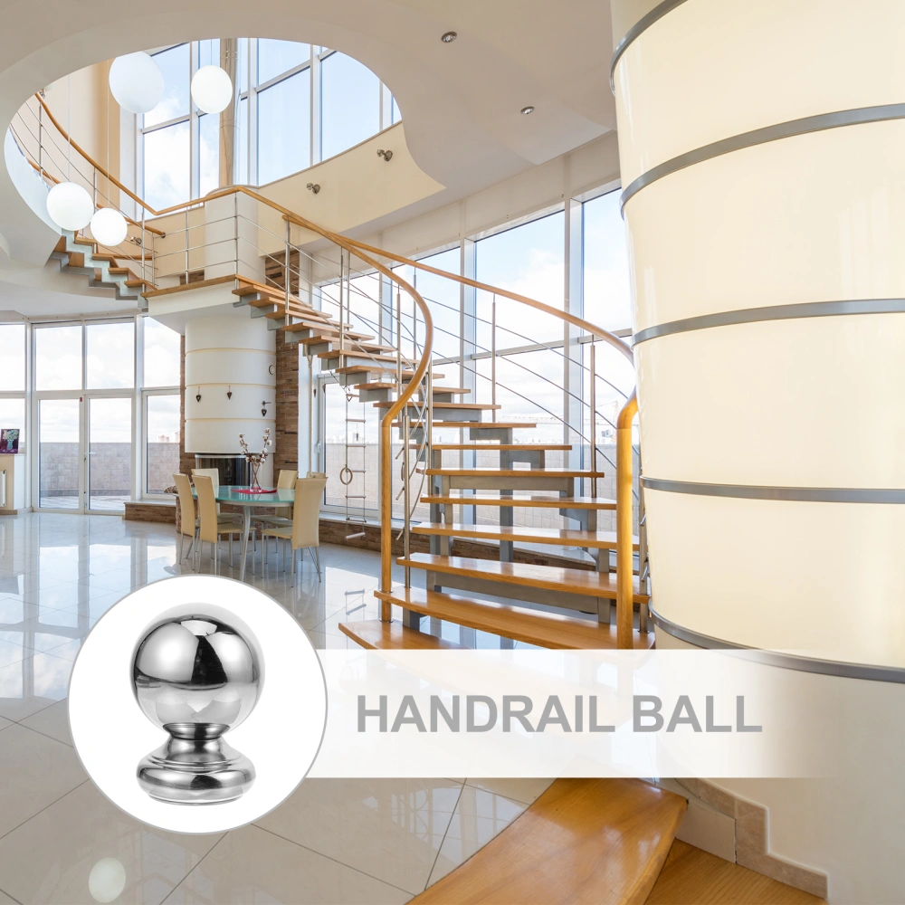 Handrail Ball 63mm Stair Railing Finial Ball Stairway Railing Ball Rail Decor