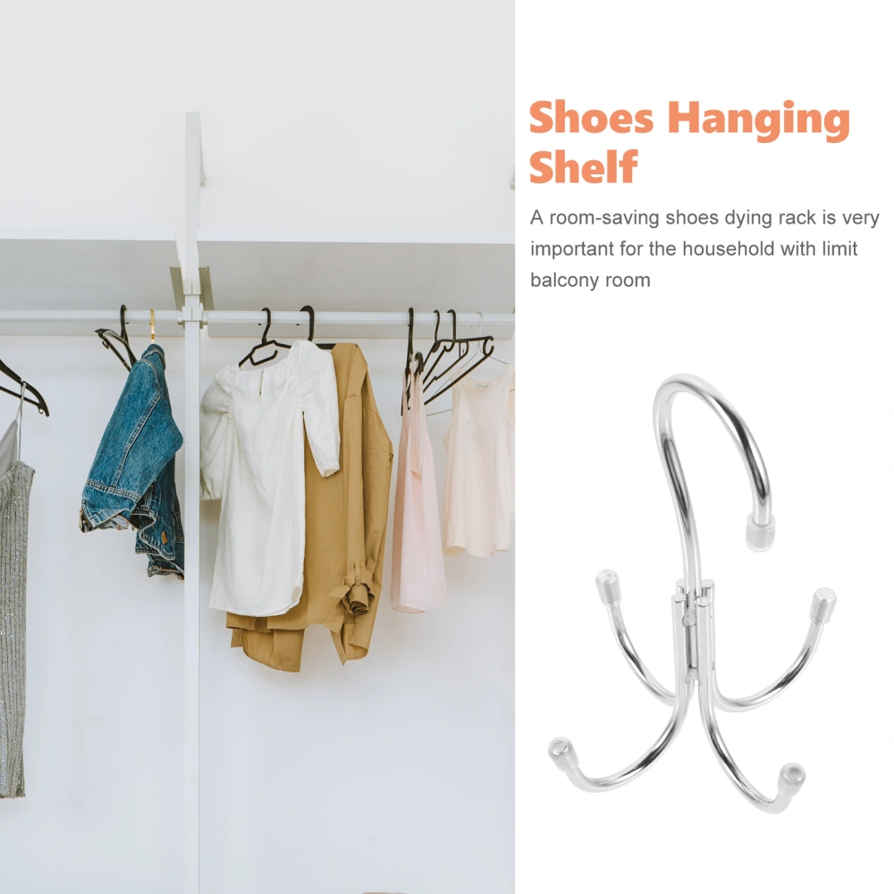 360 Degree Rotating Hook Multifunction Towels Hanger Closet Organizer Shoes Hook