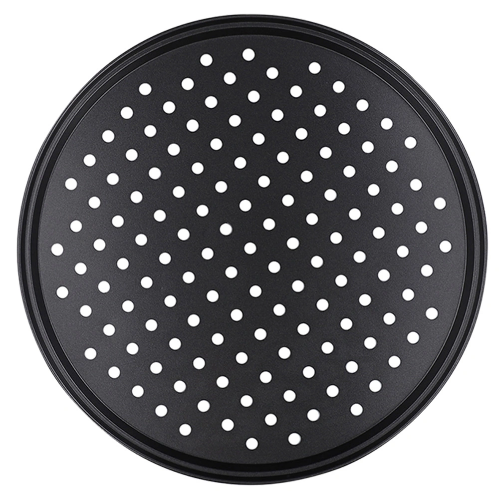 Heat-resistant Pizzas Pan Round Pizzas Tray Multi-holes Pizza Baking Tray for Oven