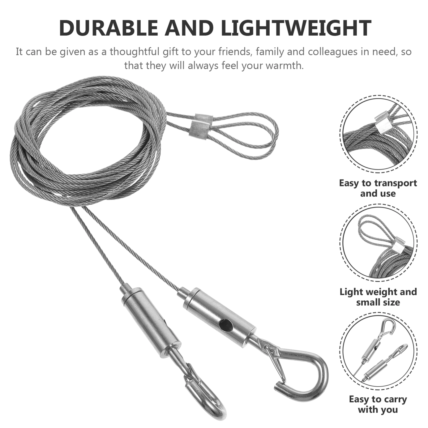 2pcs Heavy Duty Photo Frame Cord Picture Frame Hanging Rope Crafting Picture Hanger