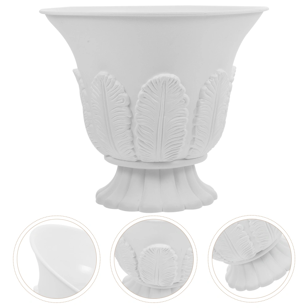 Vintage Style Roman Column Flowerpot Wedding Party Layout Flower Planter Wear-resistant Plastic Vase