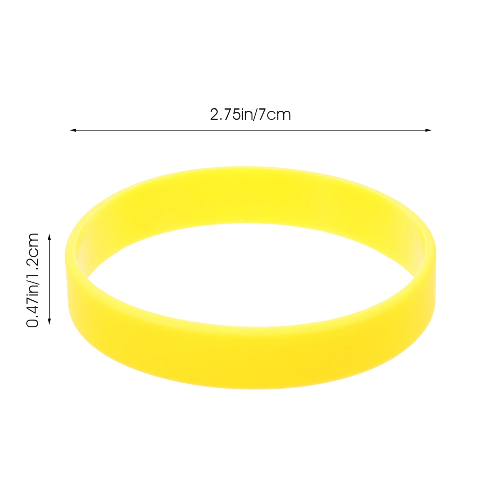 10Pcs Game Sports Fan Bracelets High Elasticity Wristbands Fans Wristbands for Sports