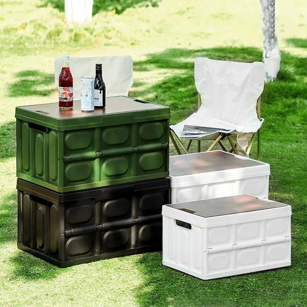 Collapsible Storage Box Lidded Storage Bin Folding Closet Organizer Storage Container