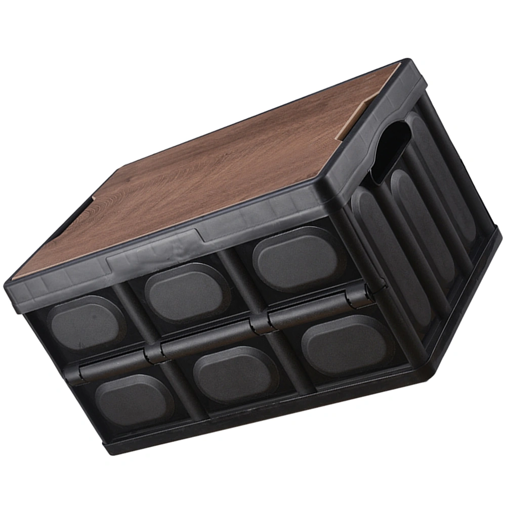 Collapsible Storage Box Lidded Storage Bin Folding Closet Organizer Storage Container