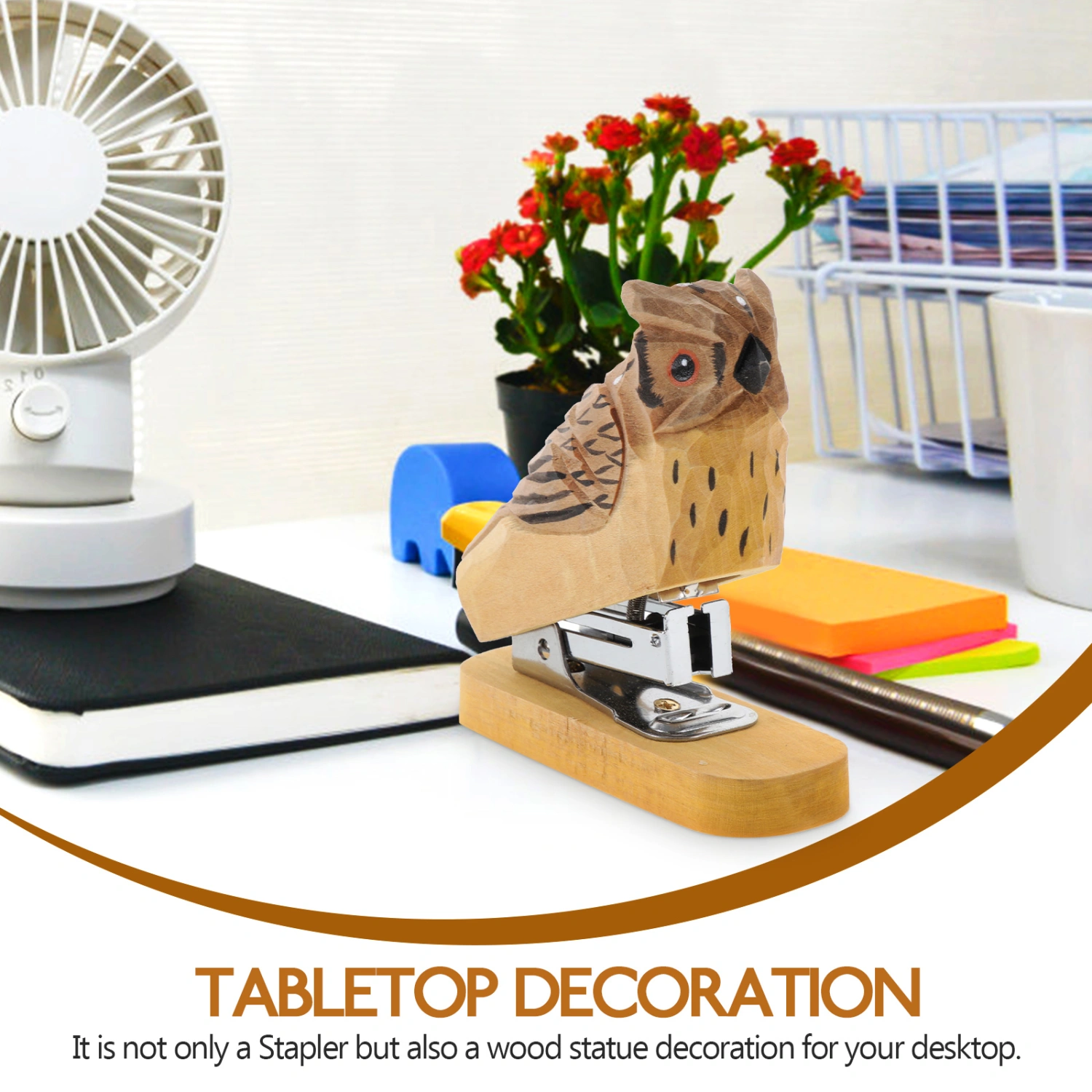 Professional Desk Stapler Multi-function Office Stapler Convenient Hand Stapler Animal Stapler