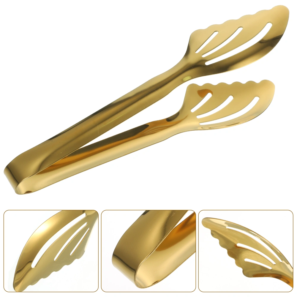 Bread Tong Reusable Food Tong Metal Food Clip Bakery Food Tong Stainless Steel Food Clip