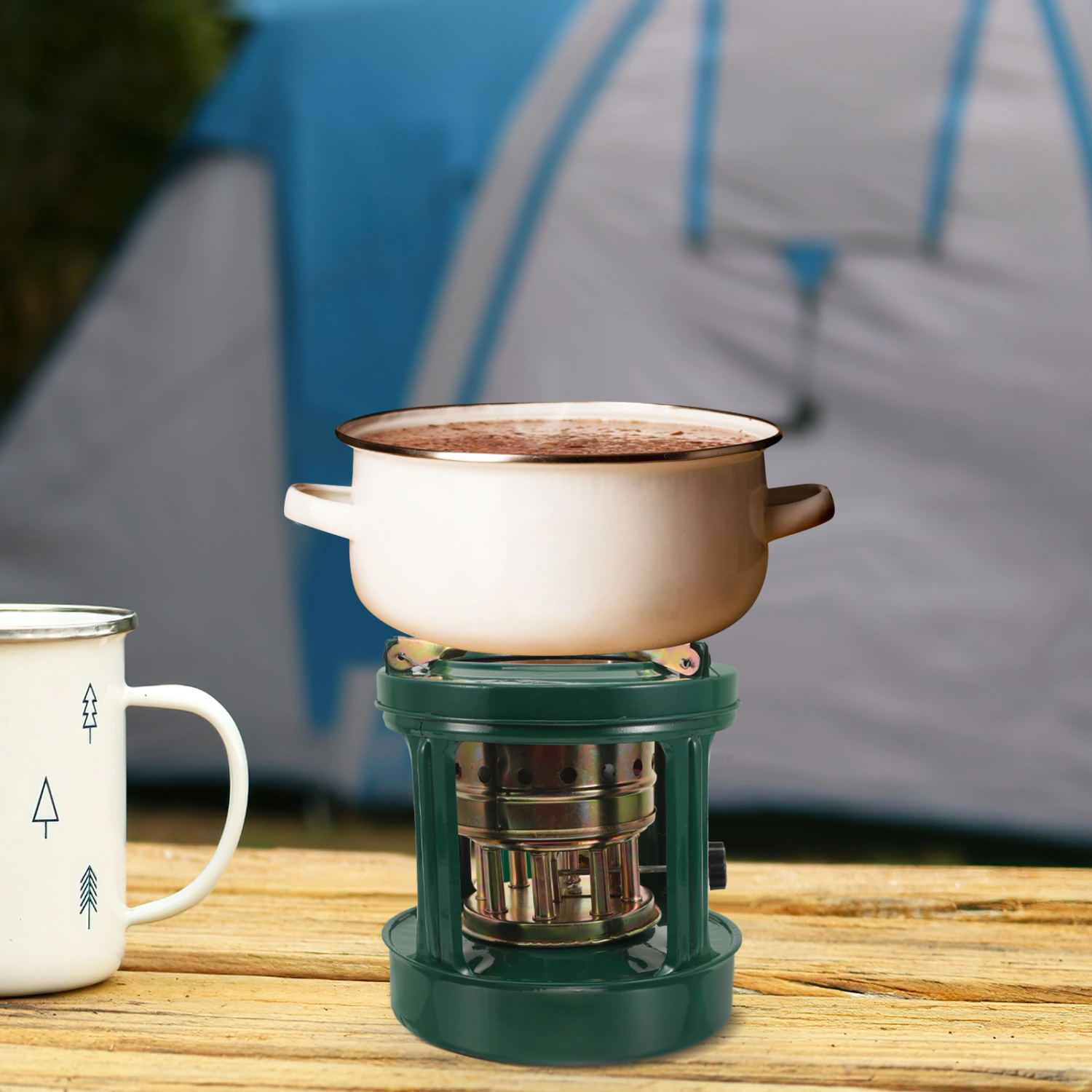 Portable Kerosene Stove Camping Stove Portable Grilling Stove Heating Stove for Outdoor Barbecue