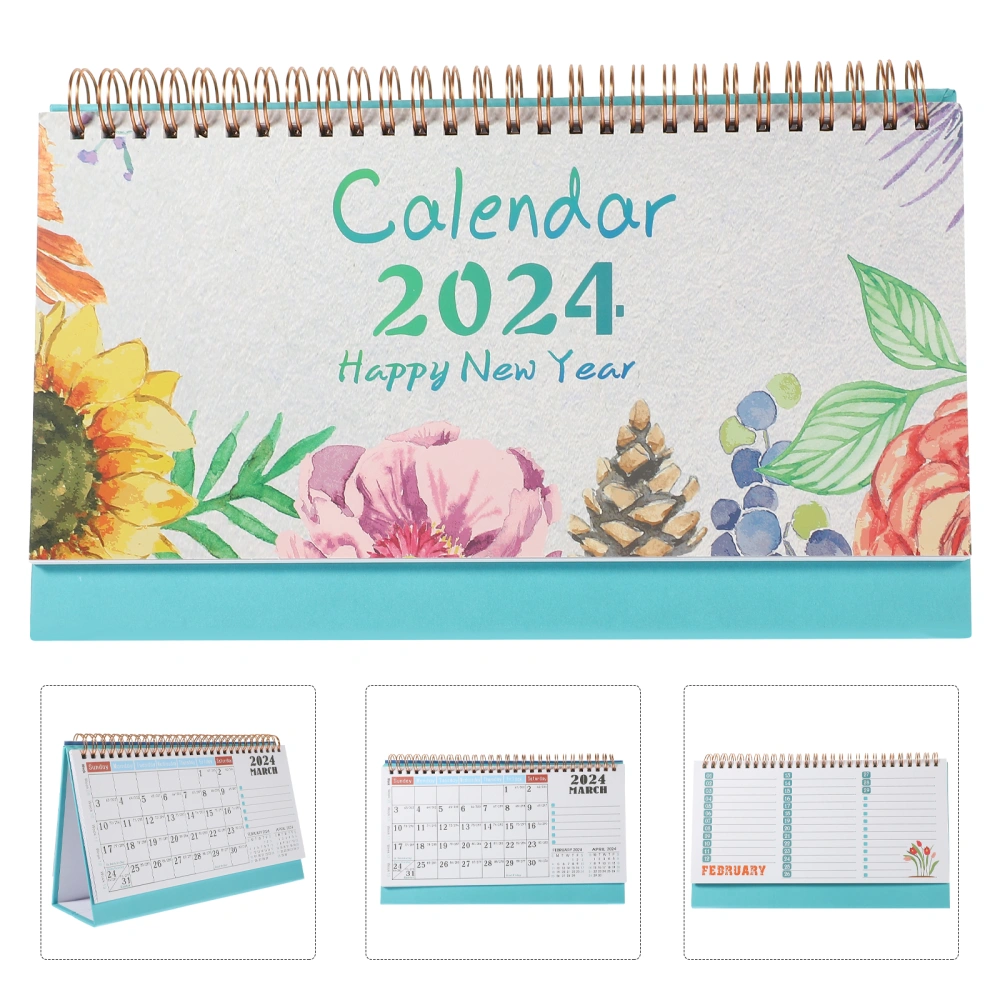 Desk Calendar Schedule Planner Calendar Ornament Delicate Calendar Home Office Desk Calendar