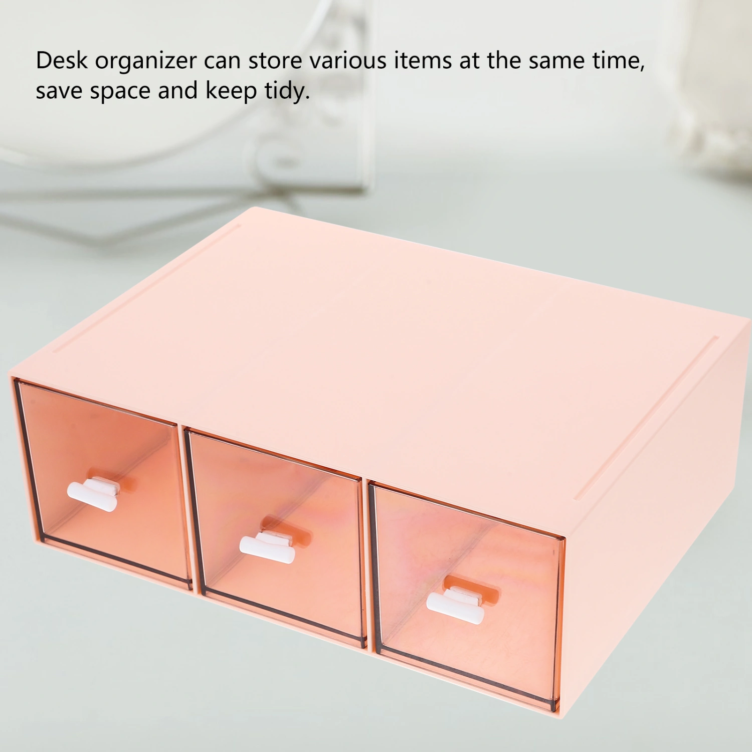 Desk Storage Organizer Desktop Drawers Organizer Box Desk Organizer with Drawers
