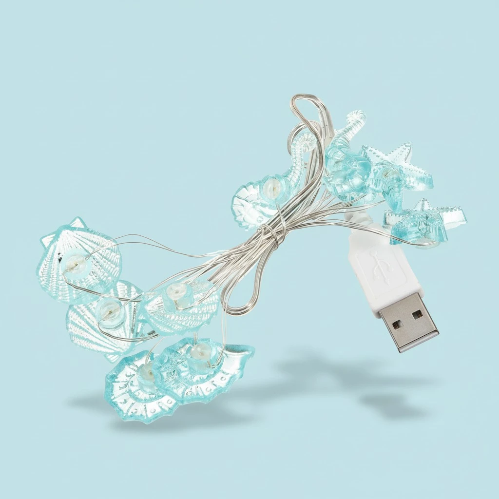 1 String Ocean Themed Lights String Marine String Lights Coastal Room Decor for Bedroom Decoration