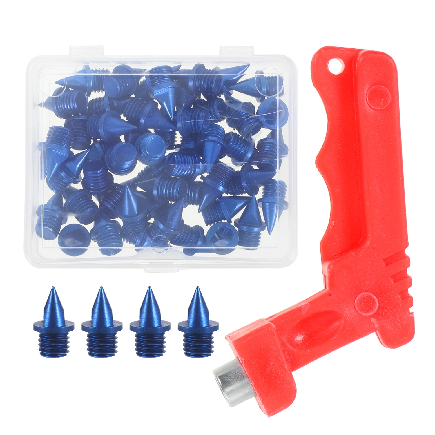 1 Set of Shoe Spikes Steel Spikes Golf Shoe Spikes Track Spikes Replacement with Spikes Wrench