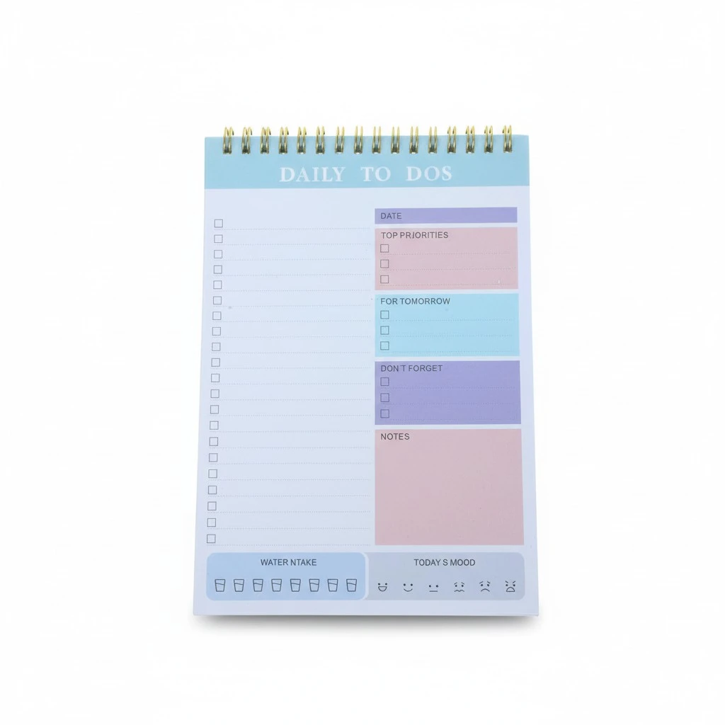 Practical Planner Notepad Tear off Notepad Portable Planner for Daily Schedule To Do List(A5)
