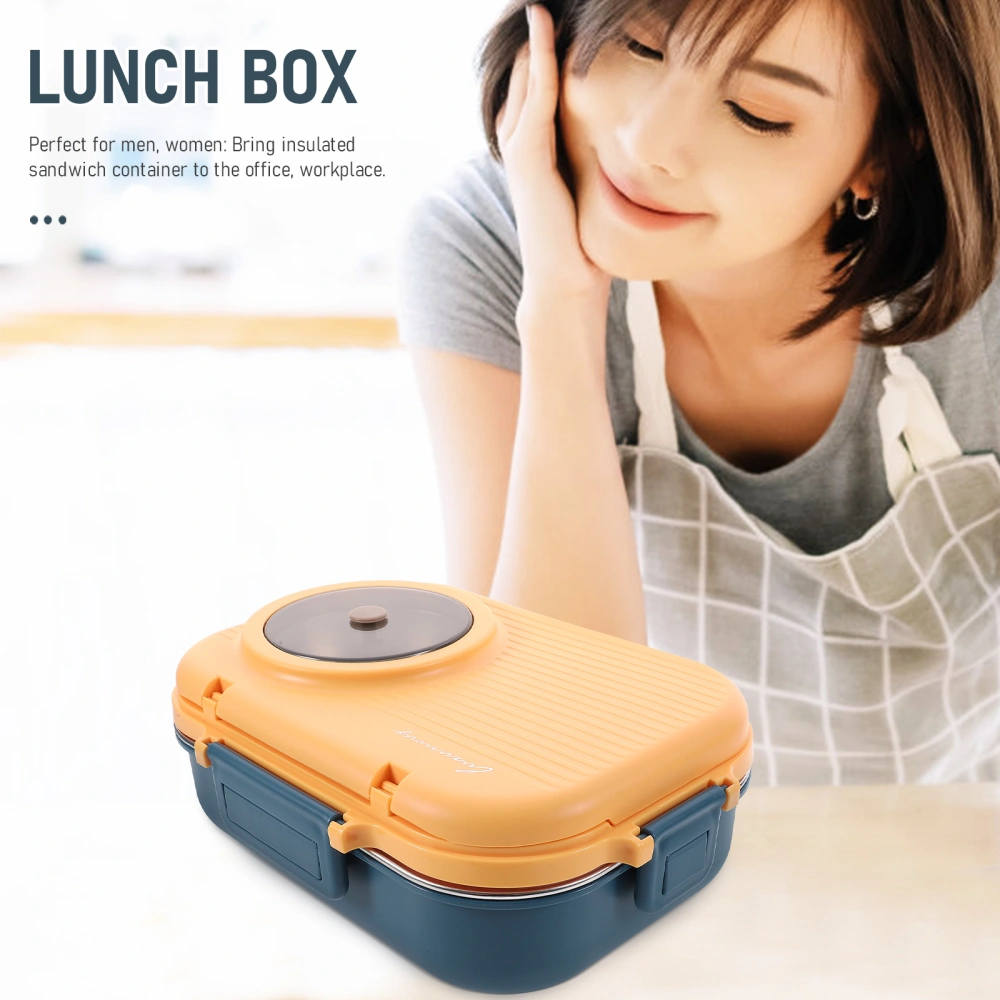 1 Set Lunch Box Insulated Meal Box Bento Container Food Box Bento Holder