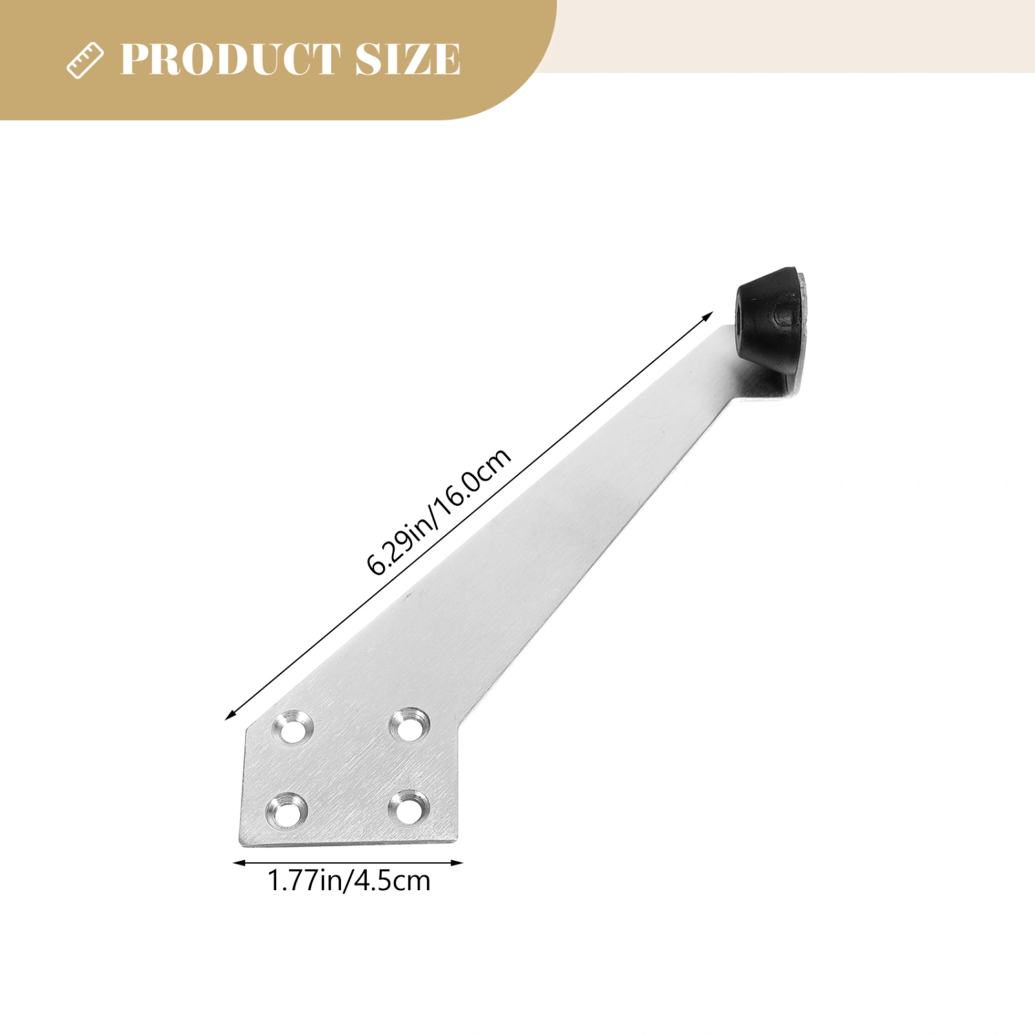 Door Stop Silent 90 Degree Door Guide Door Block Door Handle Wall Protector
