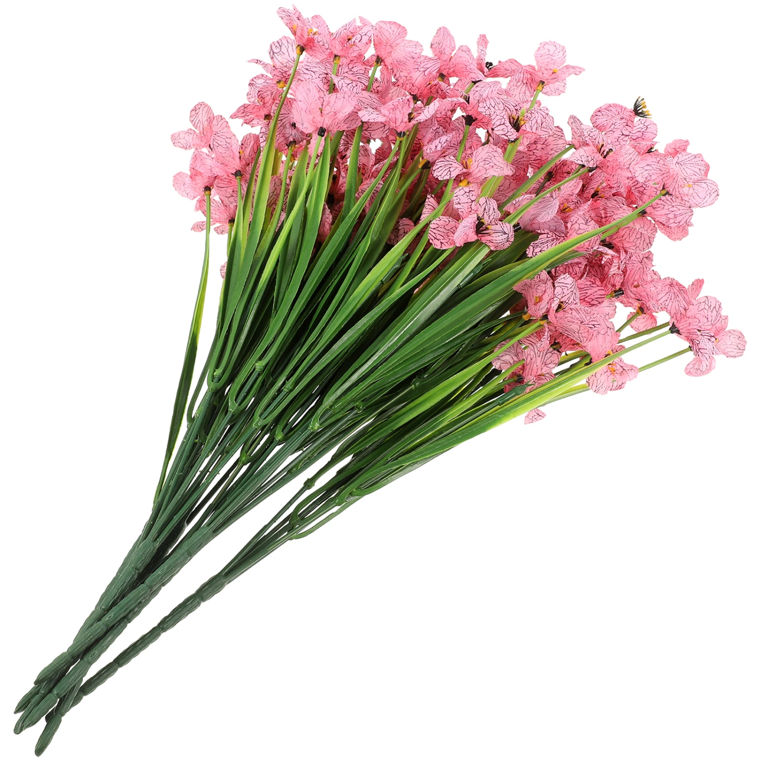 8pcs Artificial Flowers Silk Flower Outdoor Flowers Decorations Fake Flowers
