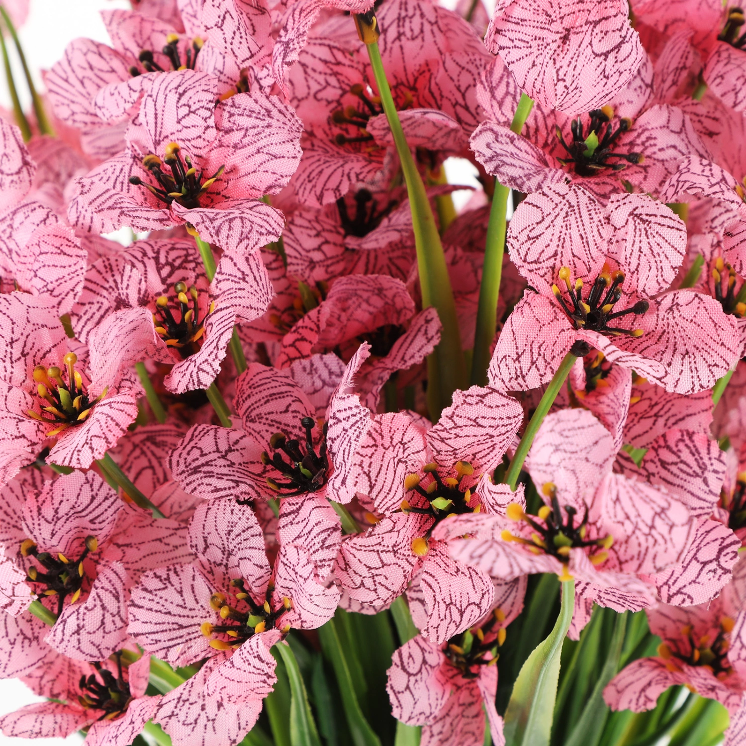8pcs Artificial Flowers Silk Flower Outdoor Flowers Decorations Fake Flowers