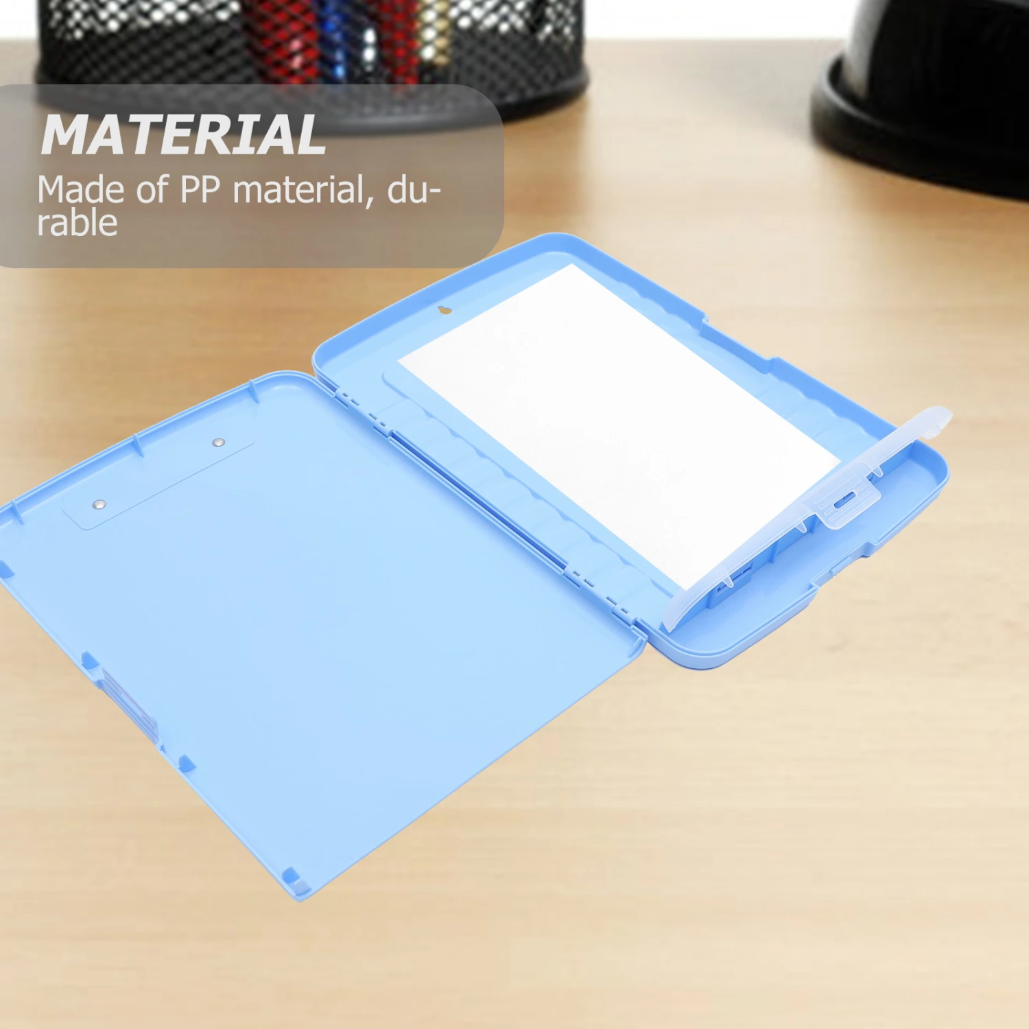 Clipboard with Storage Box Portable Paper Box Document Box Storage Clipboard File Organizer