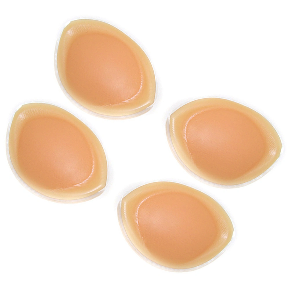 2 Pairs Removable Bra Pads Inserts Silicone Bra Inserts Sports Bra Pads Women Bra Pads