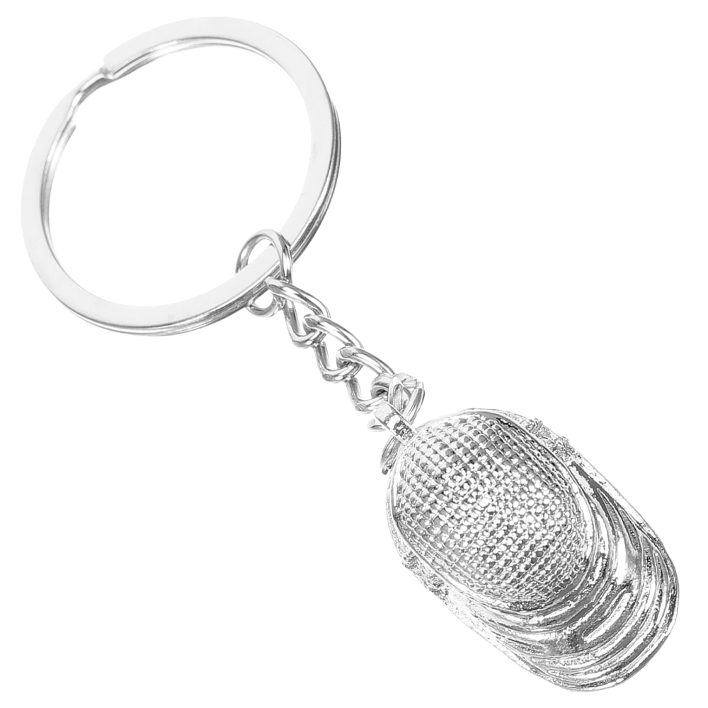 Metal Keychain Fencing Keychain Sports Keychain Hanging Keychain Souvenir for Fencing Sport Fans