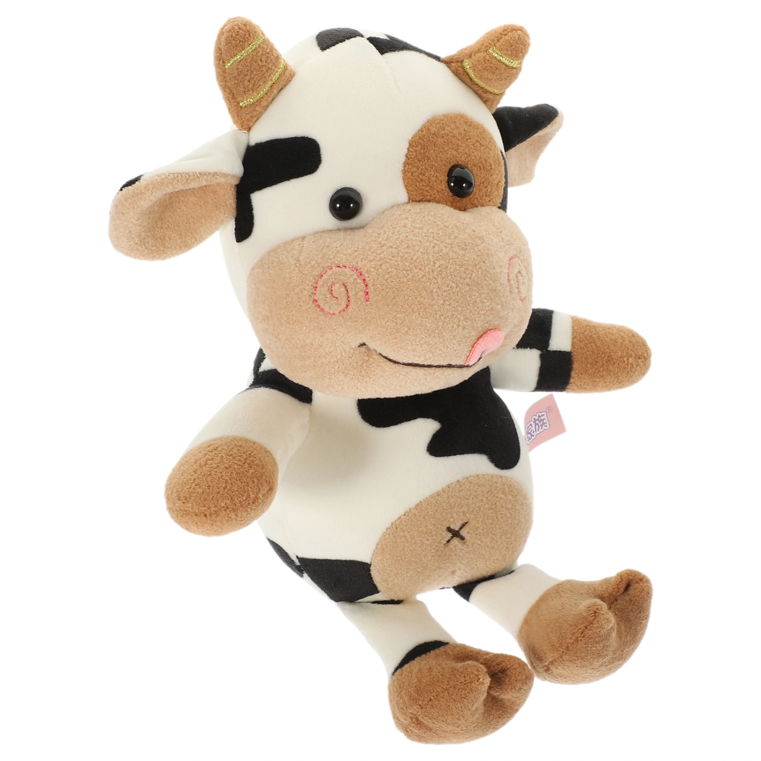 Cow Stuffed Animal Doll Plush Cow Doll Desktop Cute Cow Doll Adorable Cow Doll Toy