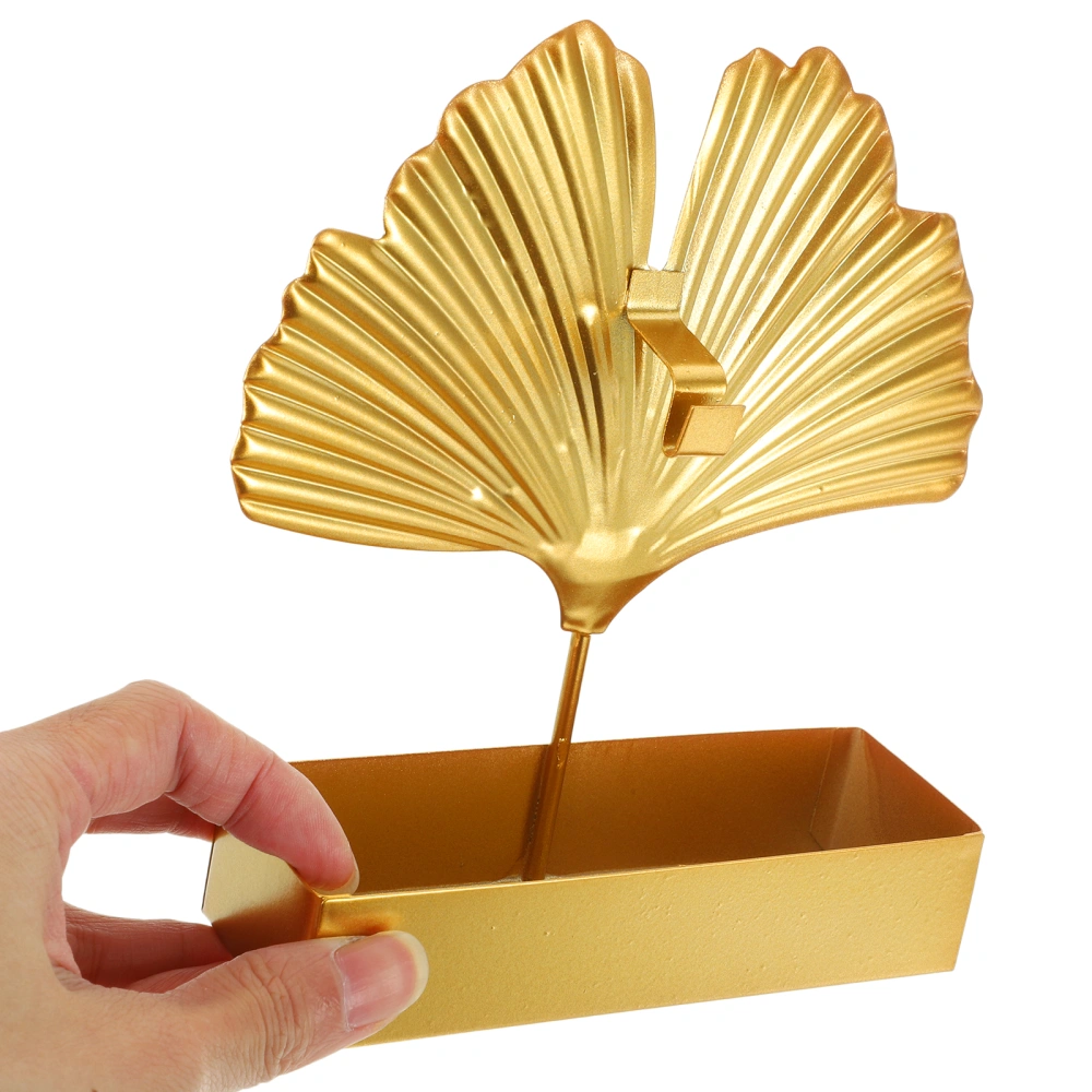 Household Mosquito Coil Holder Decorative Ginkgo Leaf Modeling Mosquito Coil Stand Desktop Decor