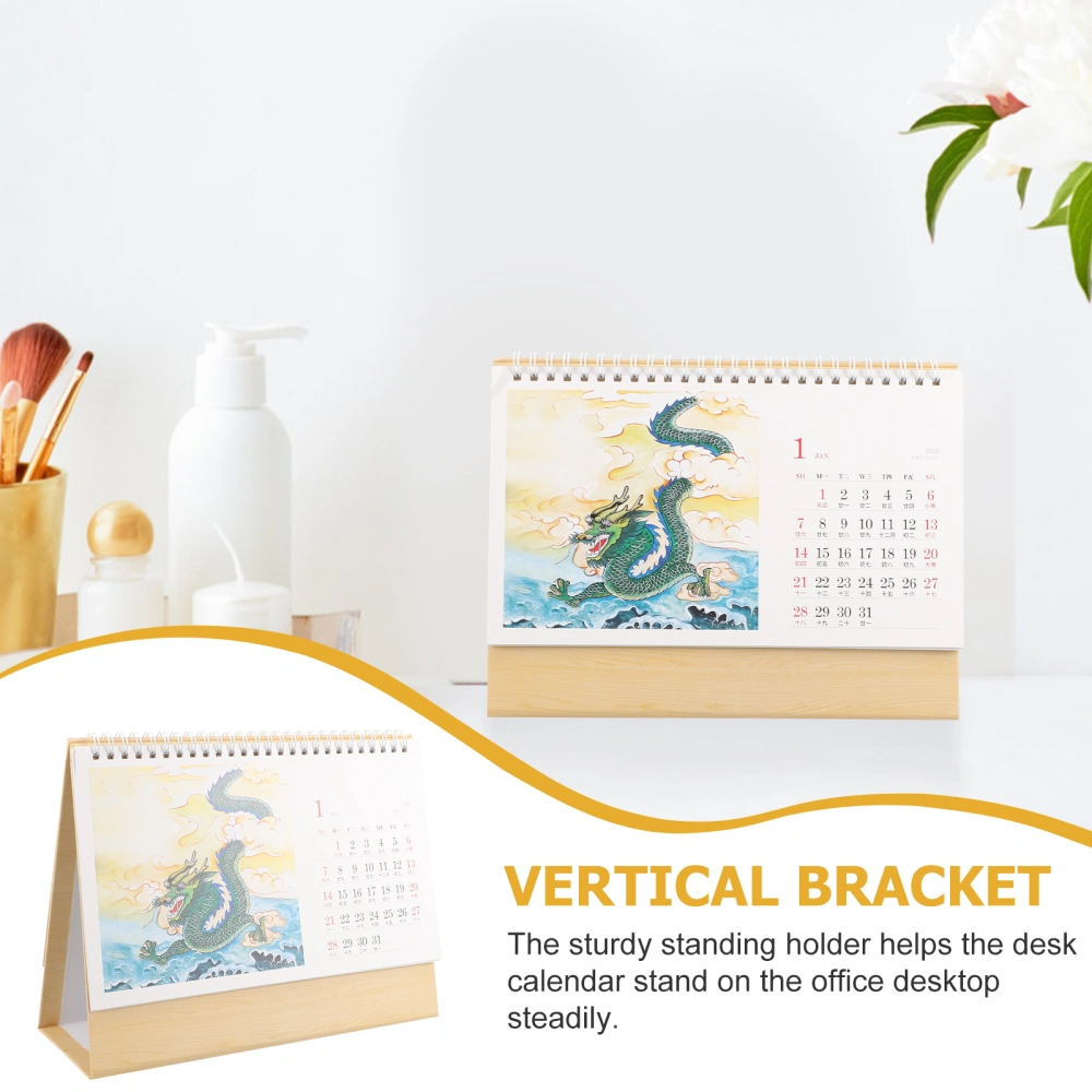 Office Desk Calendar Household Monthly Calendar 2024 Small Desk Calendar Home Office Desk Calendar