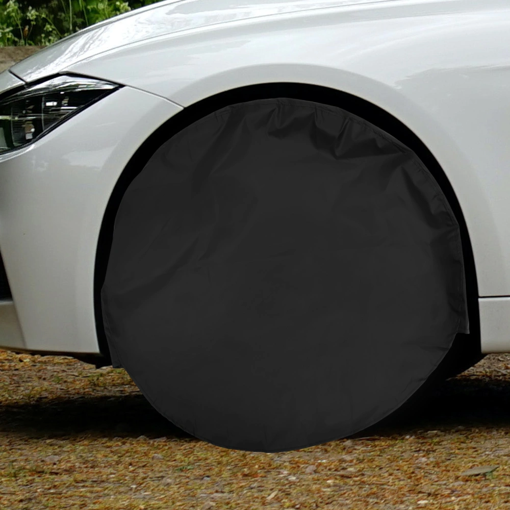 2pcs Rv Tire Cover 28.5 Inch Tire Protector Spare Tire Cover For Rv Trailer Camper