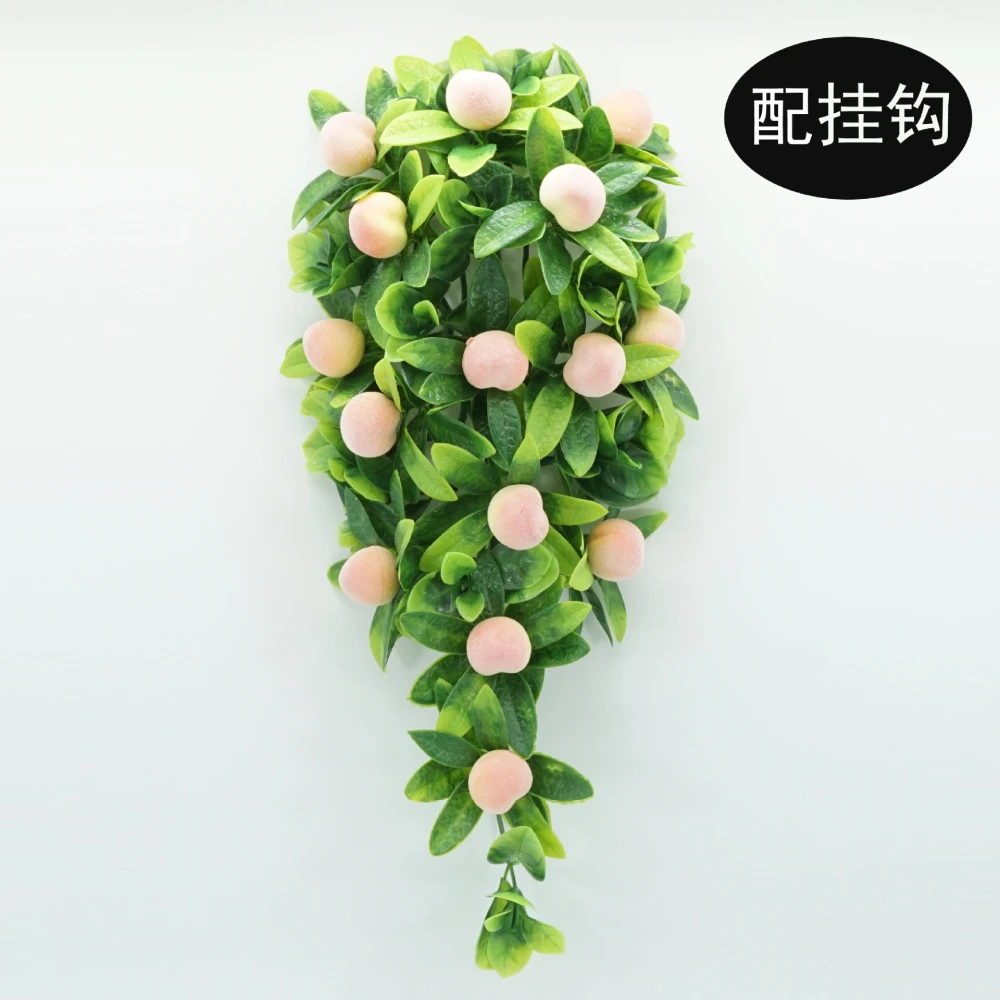 Simulated Green Leaf Fruit Vine Party Hanging Vine Wall Hanging Decoration