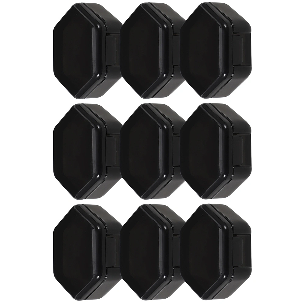 9pcs Pills Storage Cases Portable Pills Case Boxes Portable Small Plastic Boxes