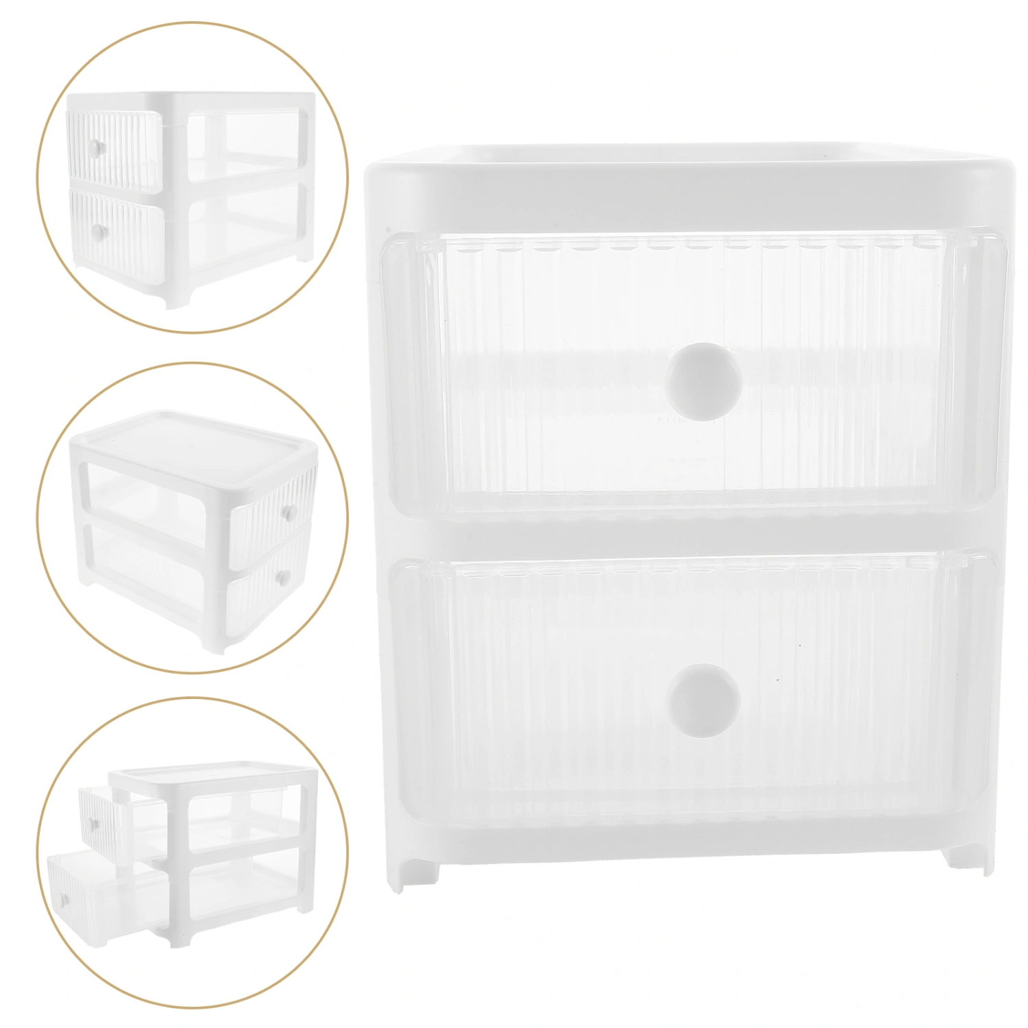 Desk Organizer Drawer Type Table Storage Box Desk Drawer Organizer Cosmetics Jewelry Organizer