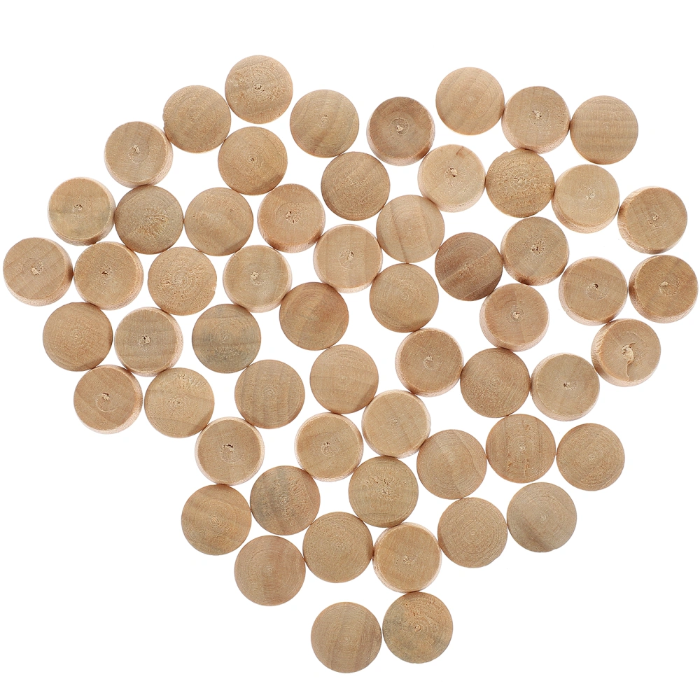 50Pcs Wood Plugs for Screw Holes Woodworking Wooden Plugs Wooden Hole Plugs Small Wood Plugs