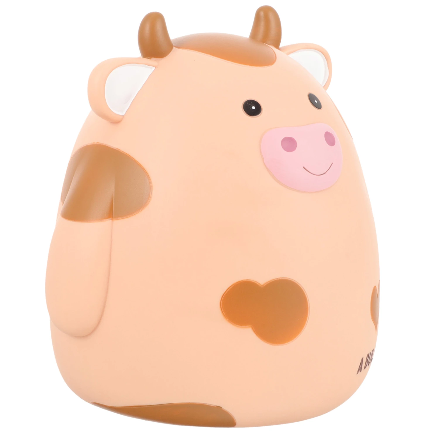 Piggy Bank Compact Money Bank Adorable Cow Shape Portable Money Saving Box
