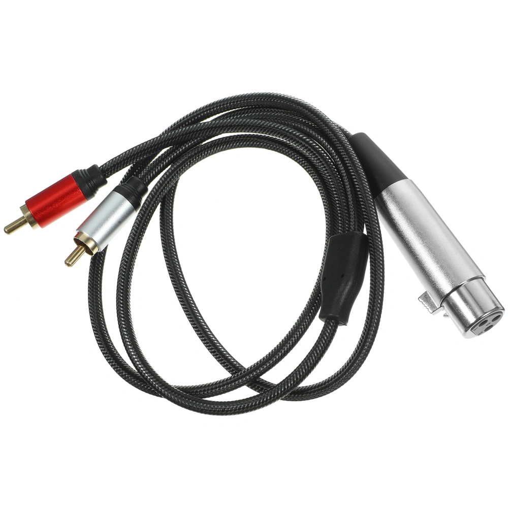 Practical Audio Transferring Cable 3 Pin Microphone Cable Practical Audio Converter Cable Cord