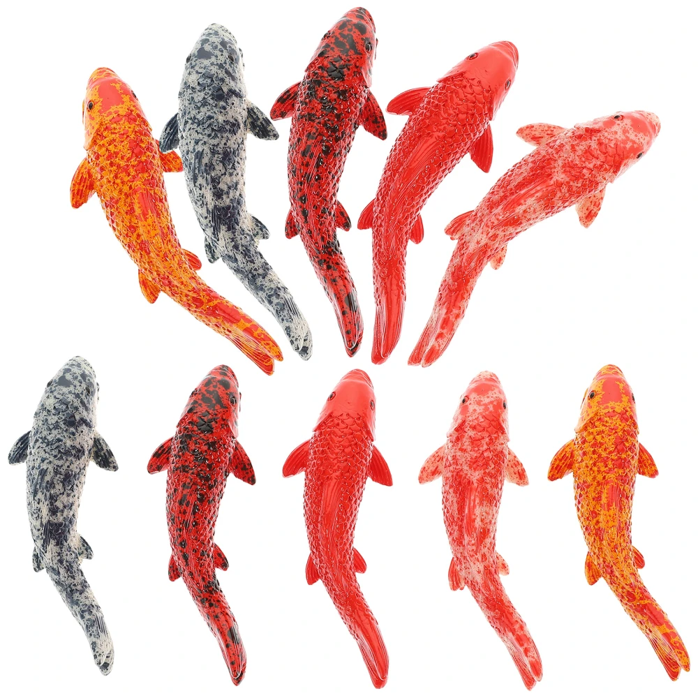 5Pcs Small Fish Statue Simulated Fish Craft DIY Fish Tank Fake Fish Decoration Aquarium Fake Fish