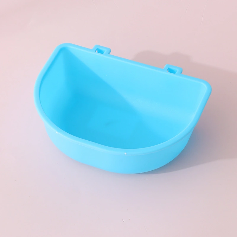 Plastic Pet Food Bowl Hanging Pet Cat Dog Bowl Animal Practical Food Water Bowl