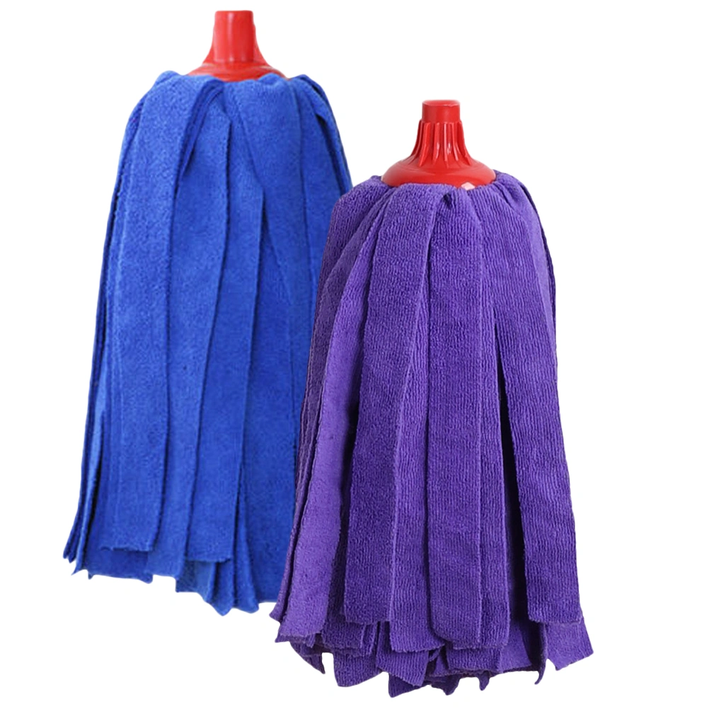2pcs Reusable Mop Head Washable Mop Head Household Cleaning Mopping Head Replacement