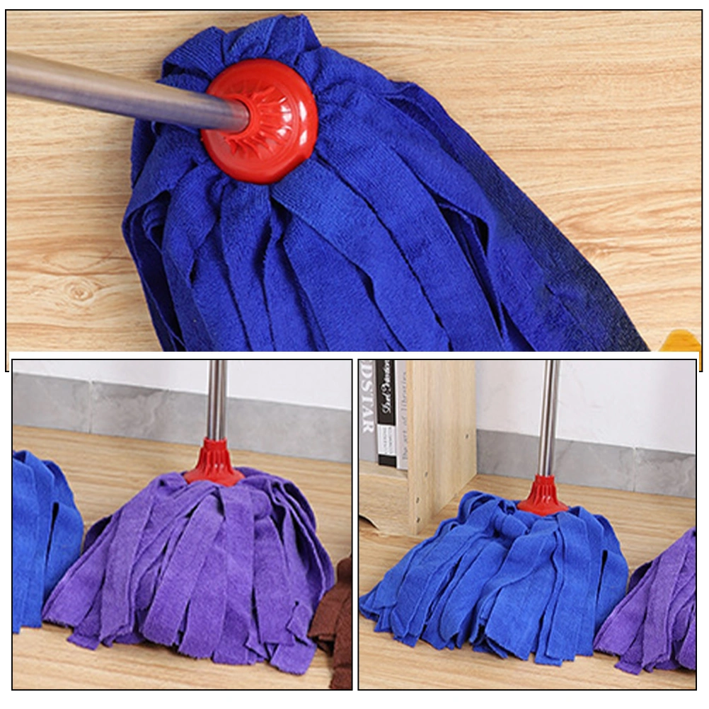 2pcs Reusable Mop Head Washable Mop Head Household Cleaning Mopping Head Replacement