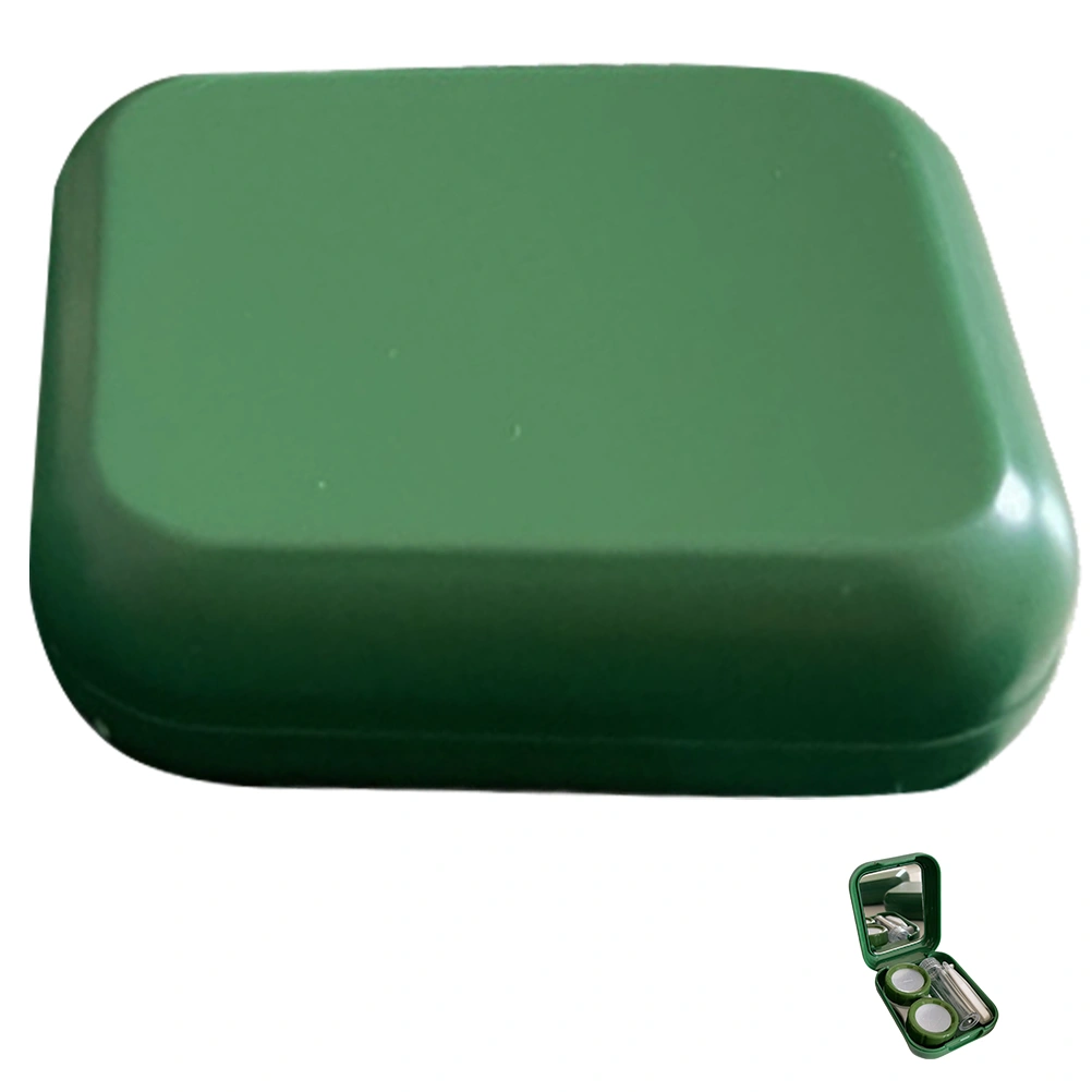 1 Set of Contact-lens Case Contacts Organizer and Tool Colored Contacts Lens Case with Mirror Lens Case