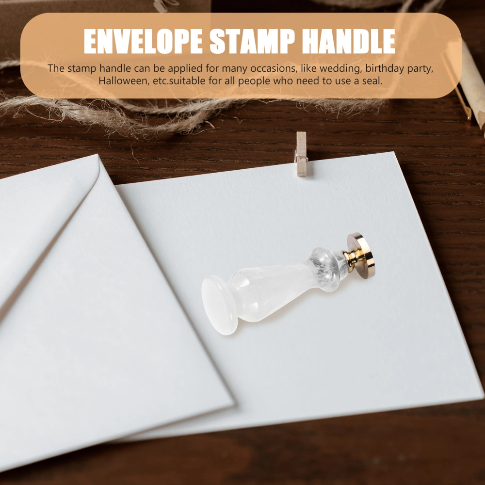 Seal Envelope Handle Scrapbooking Stamper Handle Resin Stamp Handle Stamp Accessory