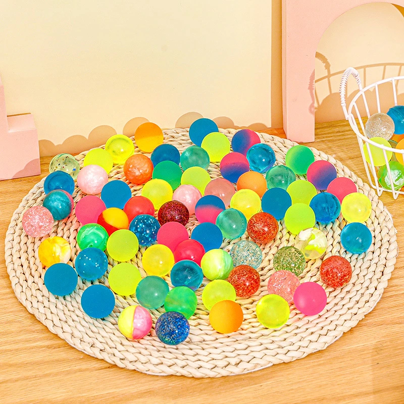 24pcs Bouncy Balls Vending Machine Colorful Bouncy Balls Theme Party Favors