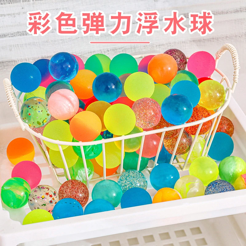 24pcs Bouncy Balls Vending Machine Colorful Bouncy Balls Theme Party Favors