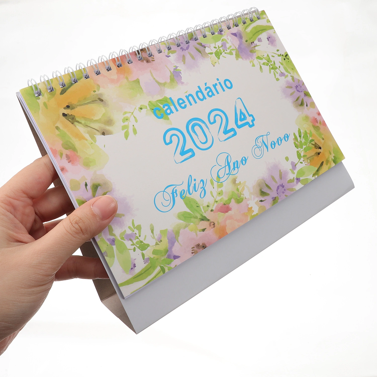 1 Book of Desk Calendar 2024 Table Calendar Decoration Ornament For Home Office School