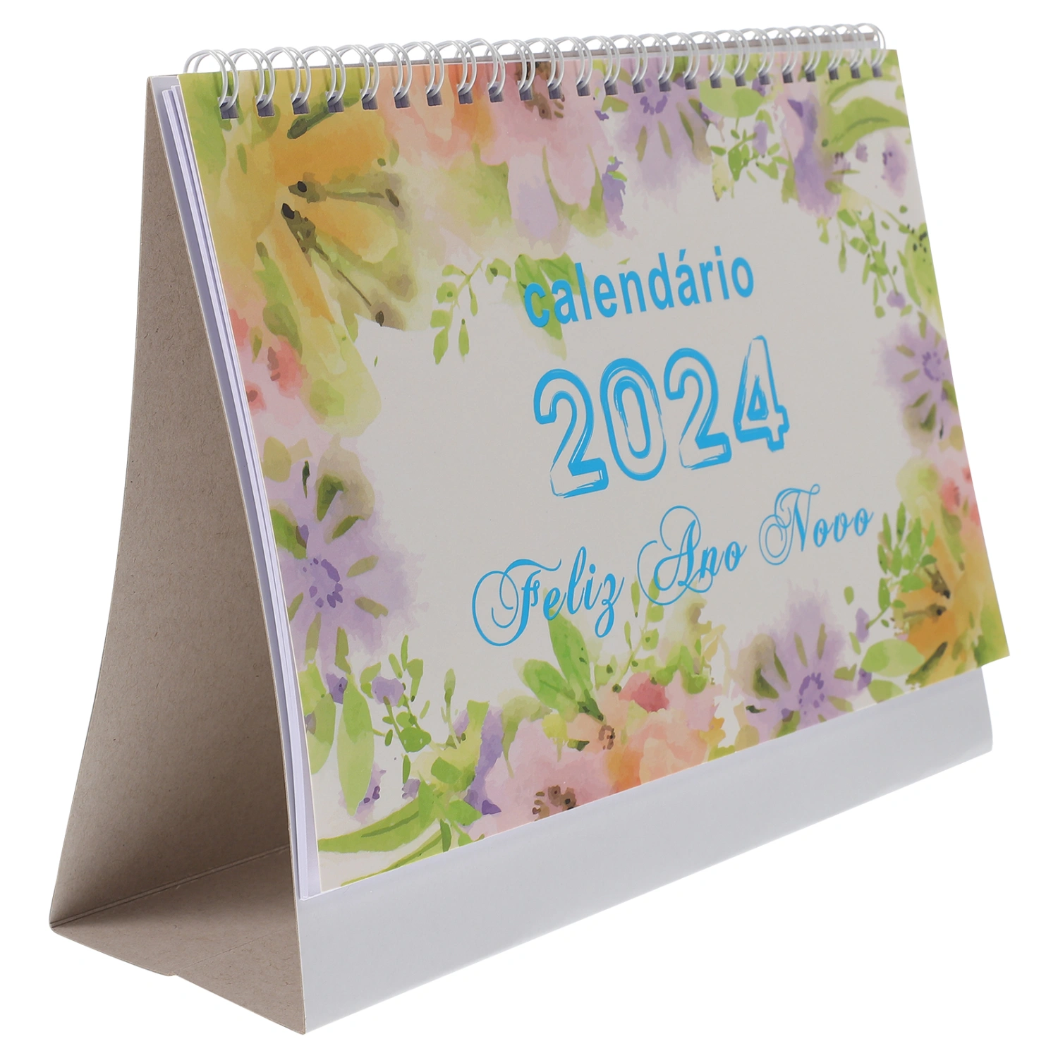 1 Book of Desk Calendar 2024 Table Calendar Decoration Ornament For Home Office School