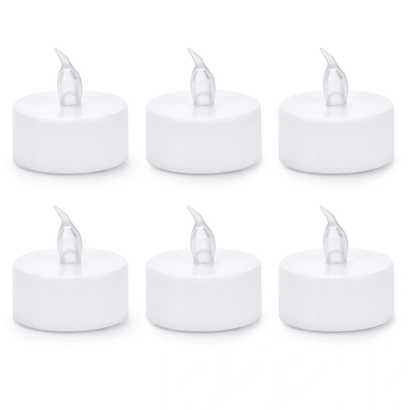 12pcs  Led Tealights Flameless Candles Lights Realistic Flickering Led Tea Lights Candles for Wedding