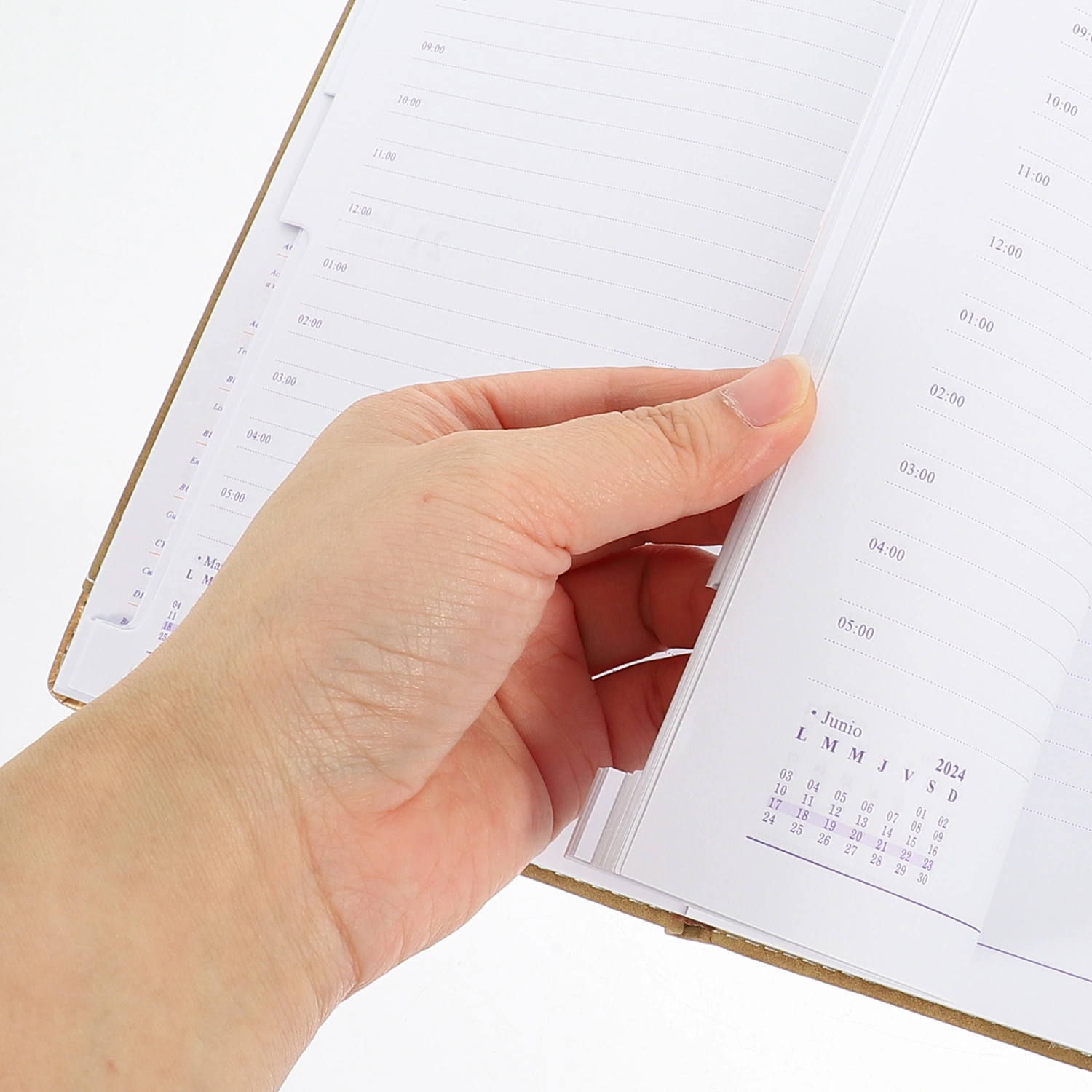 Spain Daily Planner Notepad Delicate Schedule Notebook Portable Planner Notebook