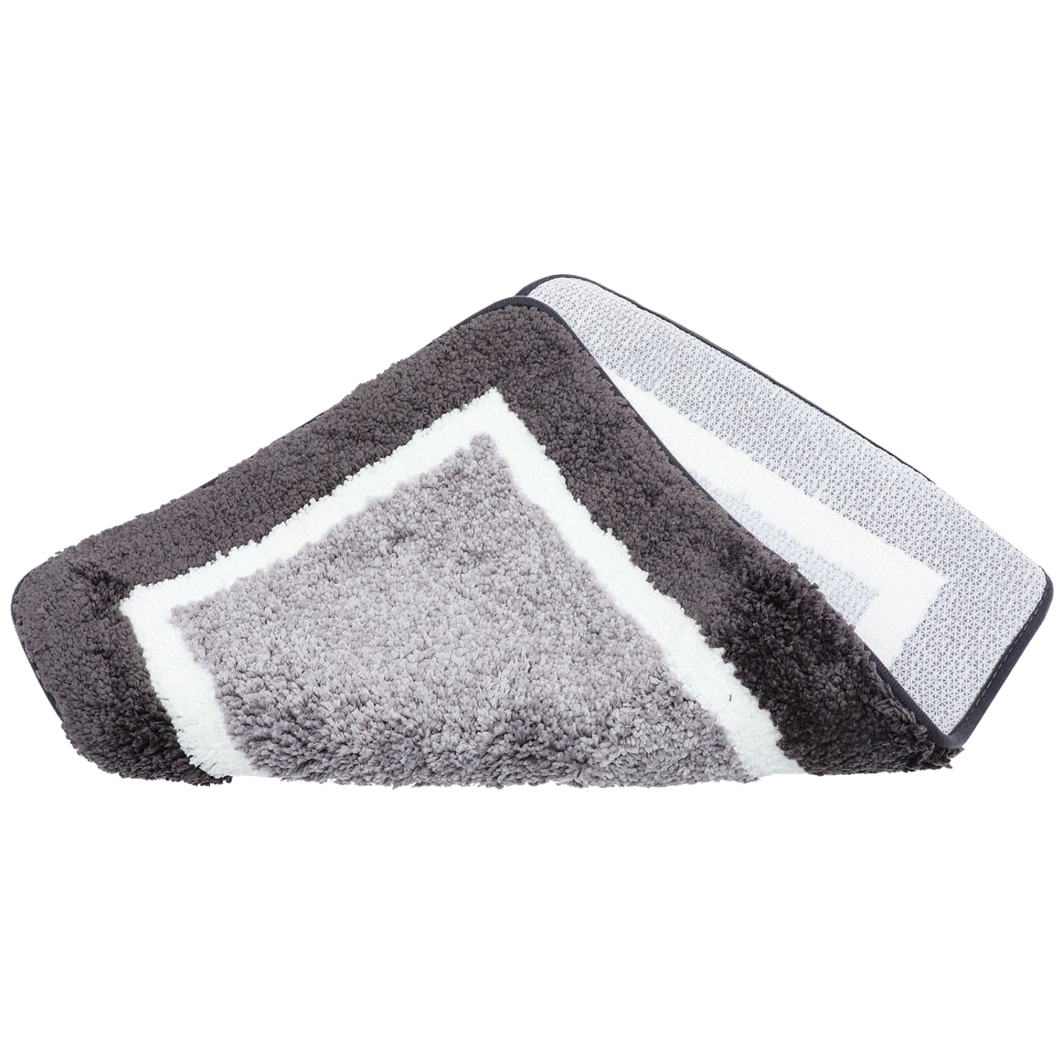 Bathroom Rug Absorbent Bath Mat Patterned Bathtub Rug Water-absorption Floor Mat
