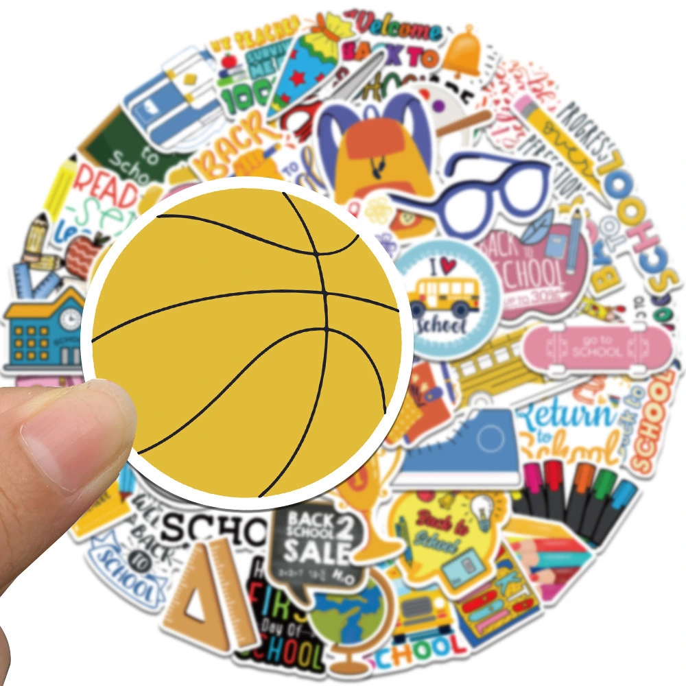 50pcs Welcome Stickers Back To Class Stickers Welcome Greeting Stickers for Students