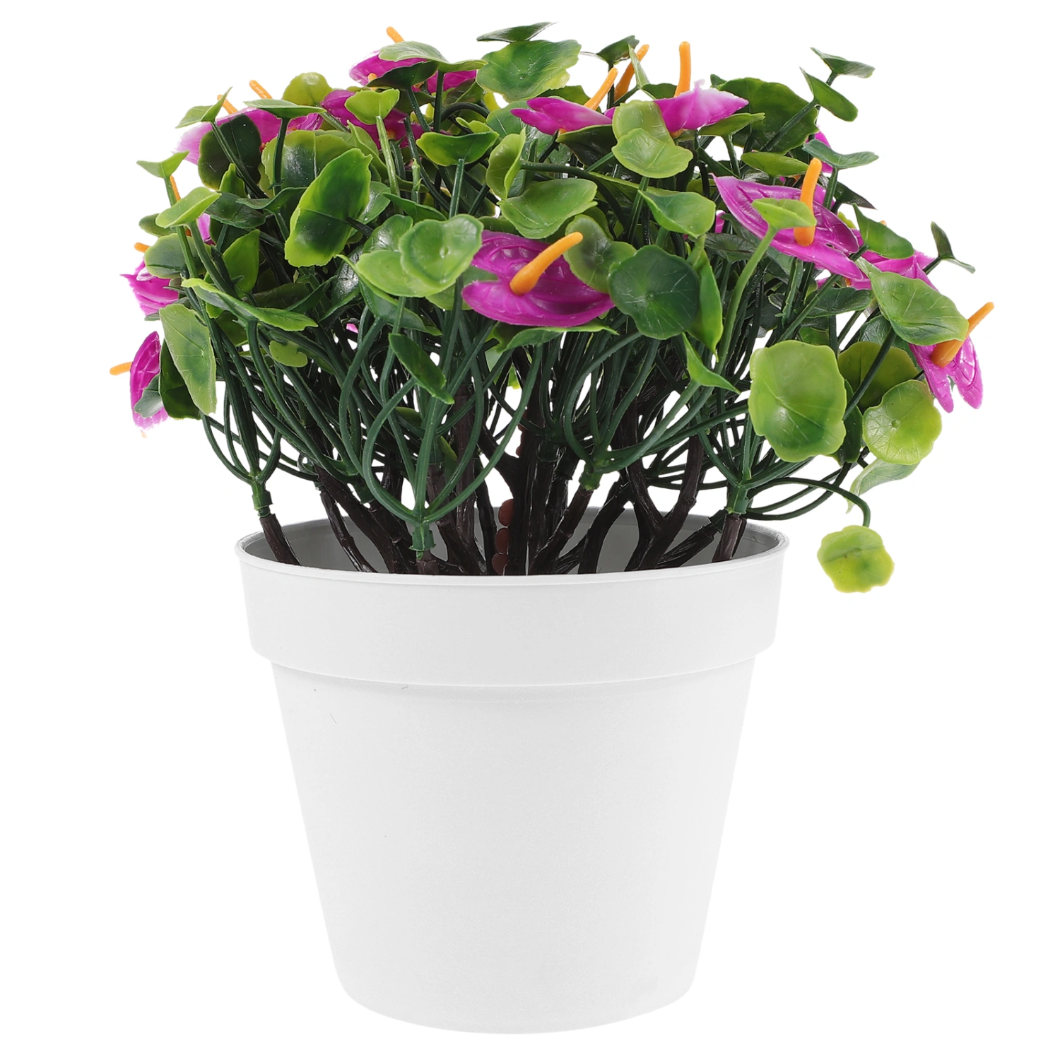 Artificial Potted Flower Faux Plants Potted Plant Decoration Simulated Bonsai Decor Fake Potted Plant