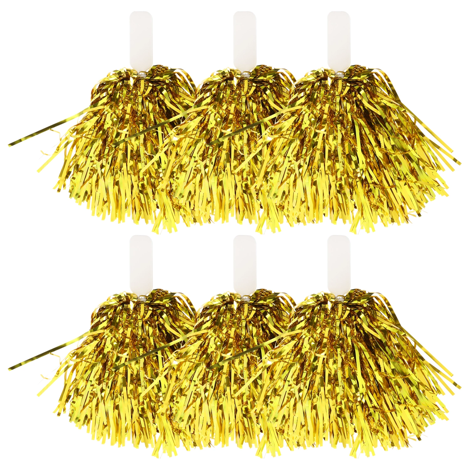 12pcs Reusable Cheerleading Pompoms Hand Flower Balls Cheering Squad Cheering Pompoms