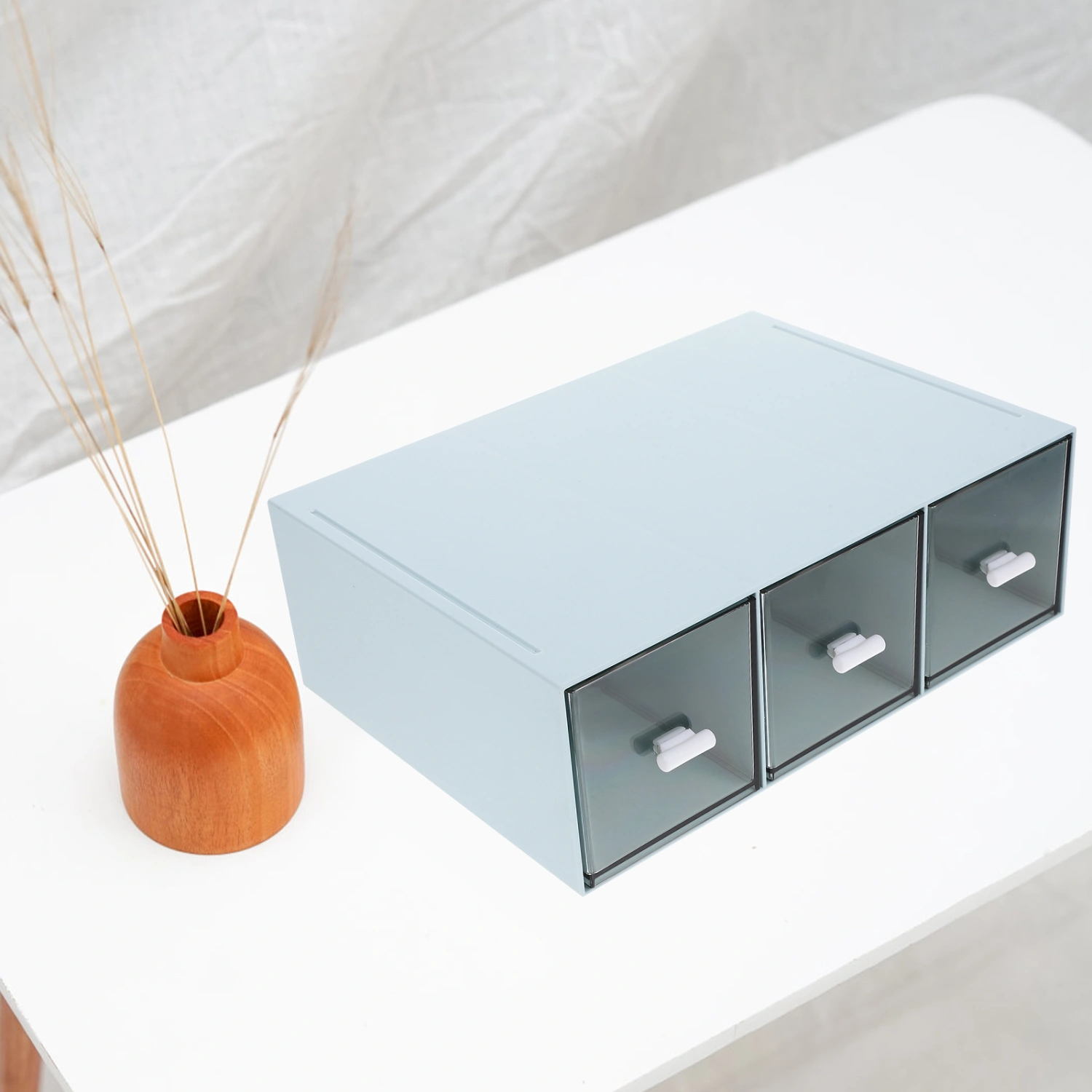 Desk Storage Organizer Desktop Drawers Organizer Box Desk Organizer with Drawers